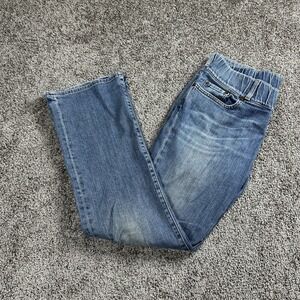 Maternity Jeans Womens Medium Lucky Brand Dungarees Lil Maggie Bootcut USA‎ Y2K